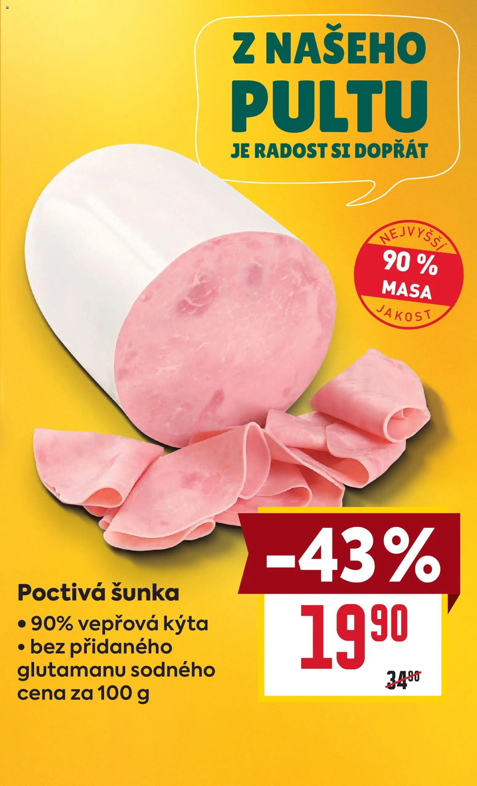 Billa Velký leták od 04.03.2026 | Strana: 7 | Produkty: Šunka, Vepřová Kýta, Kýta