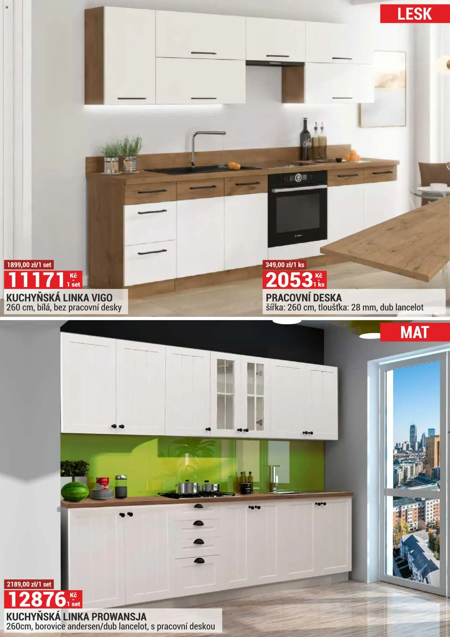 Merkury Market leták od 01.02.2026 | Strana: 11 | Produkty: Kuchyňská linka, Pracovní deska, Desky