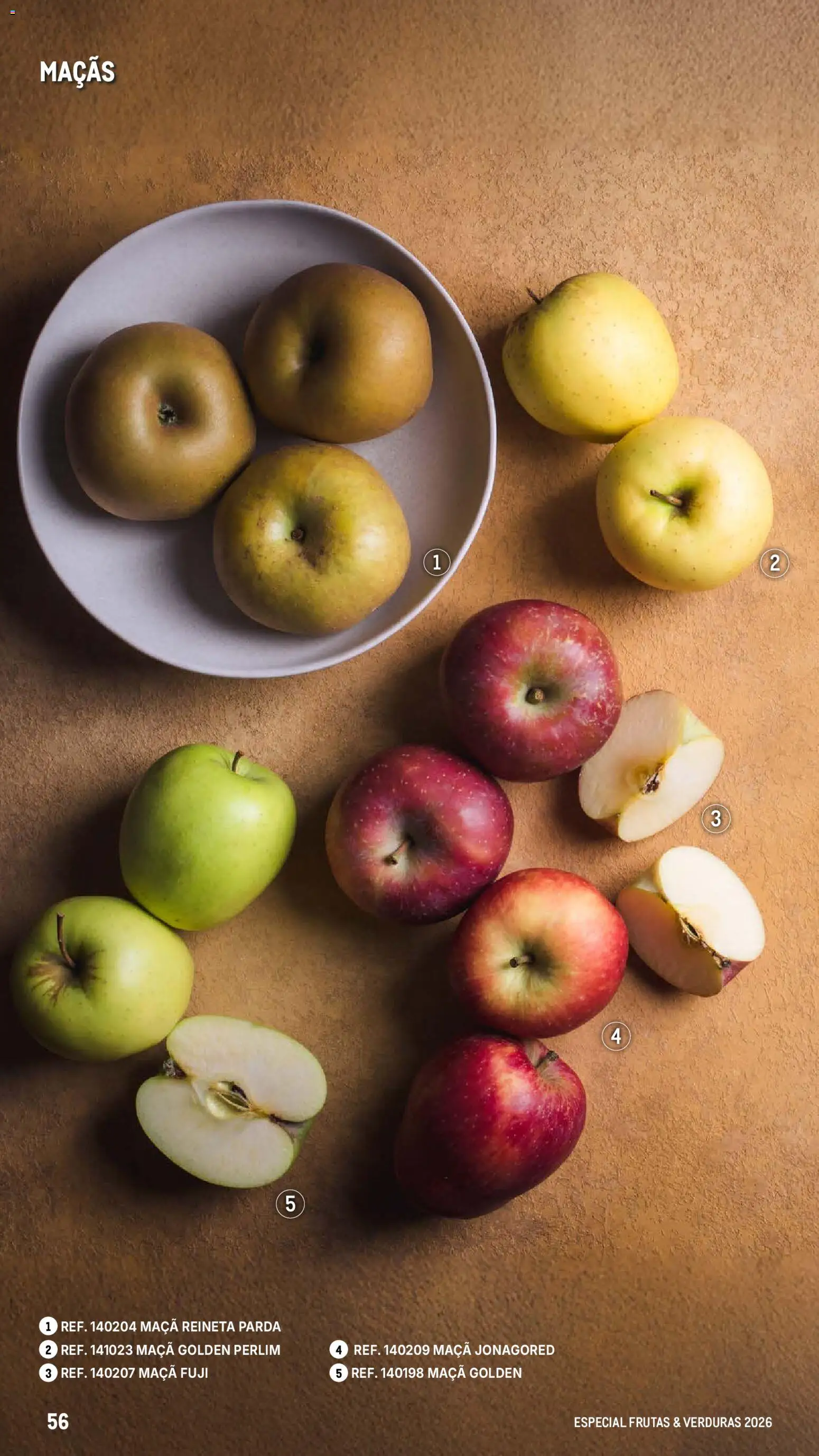 Makro Especial Frutas e Verduras 2026 │ válido de 06.03.2026 | Página: 56 | Produtos: Maça, Maçãs