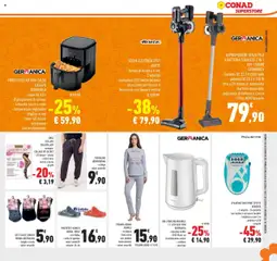 Anteprima del volantino PANTOFOLE UOMO O DONNA INBLU, Pantofole - con fibbia - suola in gomma - colori assortiti - misure: 36-46 valido a partire dal 08.10.2025 | Pagina: 41