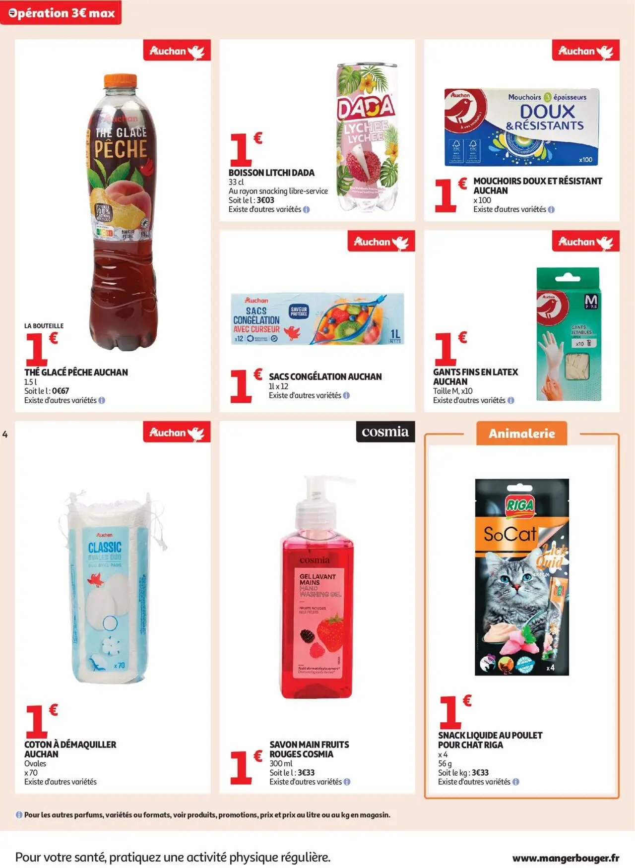  | Page: 4 | Produits: Litchi, Coton, Mouchoirs, Gants