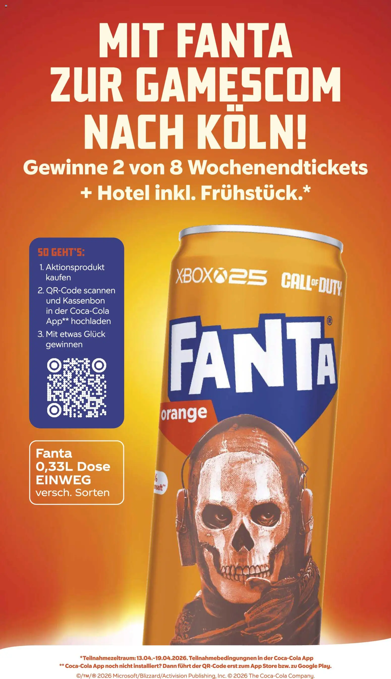 Famila Nordwest Prospekt 	 – gültig ab 13.04.2026 | Seite: 27 | Produkte: Fanta