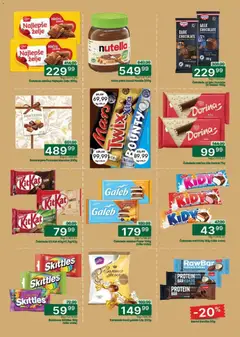 Univerexport katalog - pregled Univerexport kataloga - važi od 30.03.2026 | Strana: 18 | Proizvode: Protein, Twix, Čokolada, Nutella