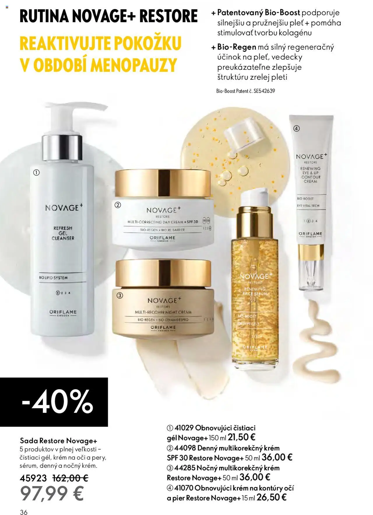 Katalóg Oriflame 13 2025 │ platný od 07.09.2025 | Strana: 36 | Produkty: Krém