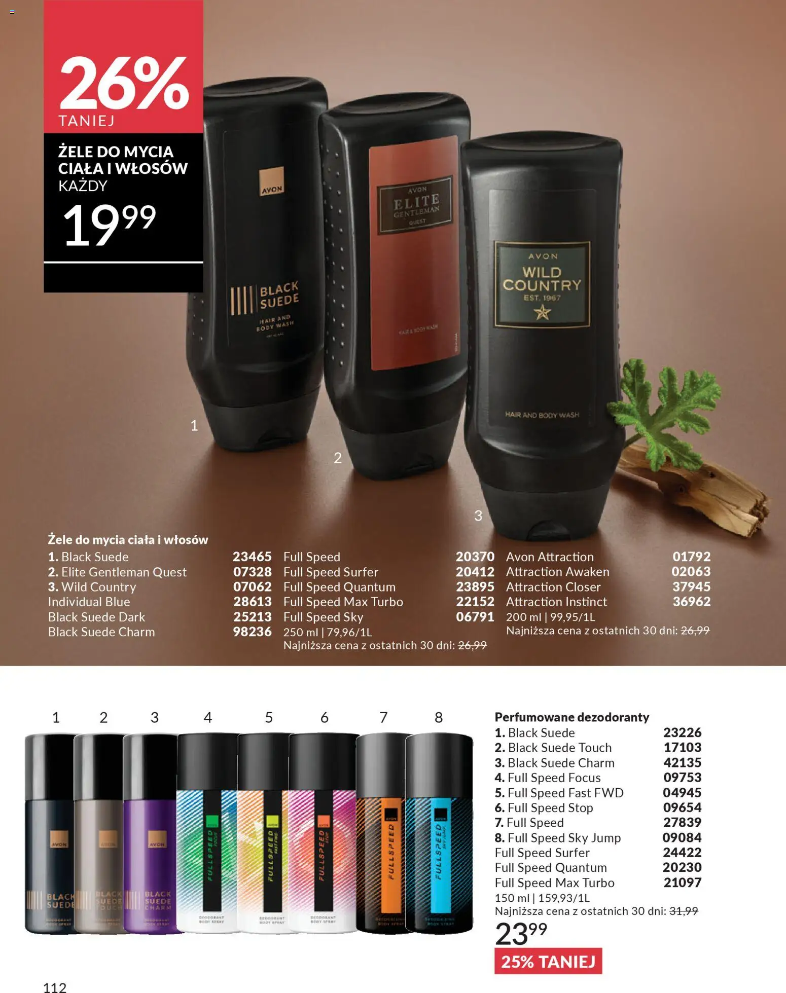 Avon Katalog 1 2026 od 01.01.2026 | Strona: 111 | Produkty: Body