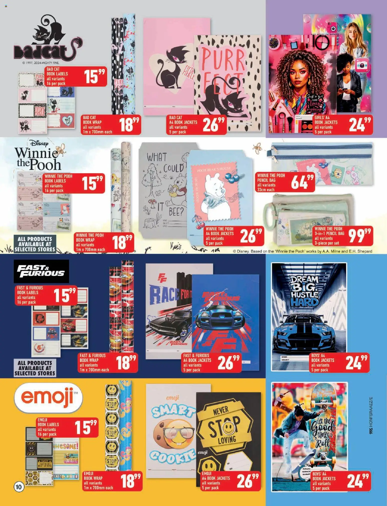 New Shoprite catalogue – valid from 29.12.2025 | Page: 10 | Products: Pencil, Jackets, Bag