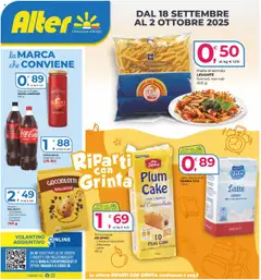Anteprima del volantino Volantino Alter Discount	 valido a partire dal 18.09.2025