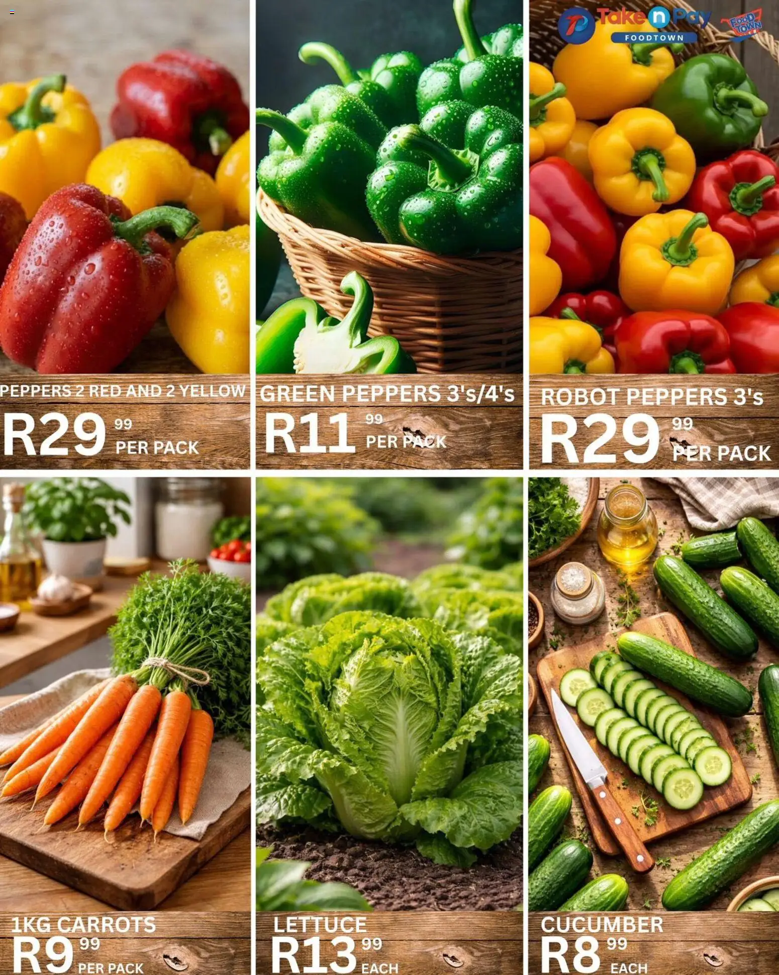 New Take n Pay catalogue – valid from 19.04.2026 | Page: 11 | Products: Carrots, Lettuce