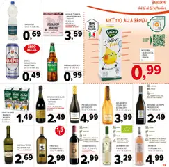 Volantino Todis del 18.09.2025 | Pagina: 23 | Prodotti: Acqua tonica, Prosecco, Forno, Aperitivo