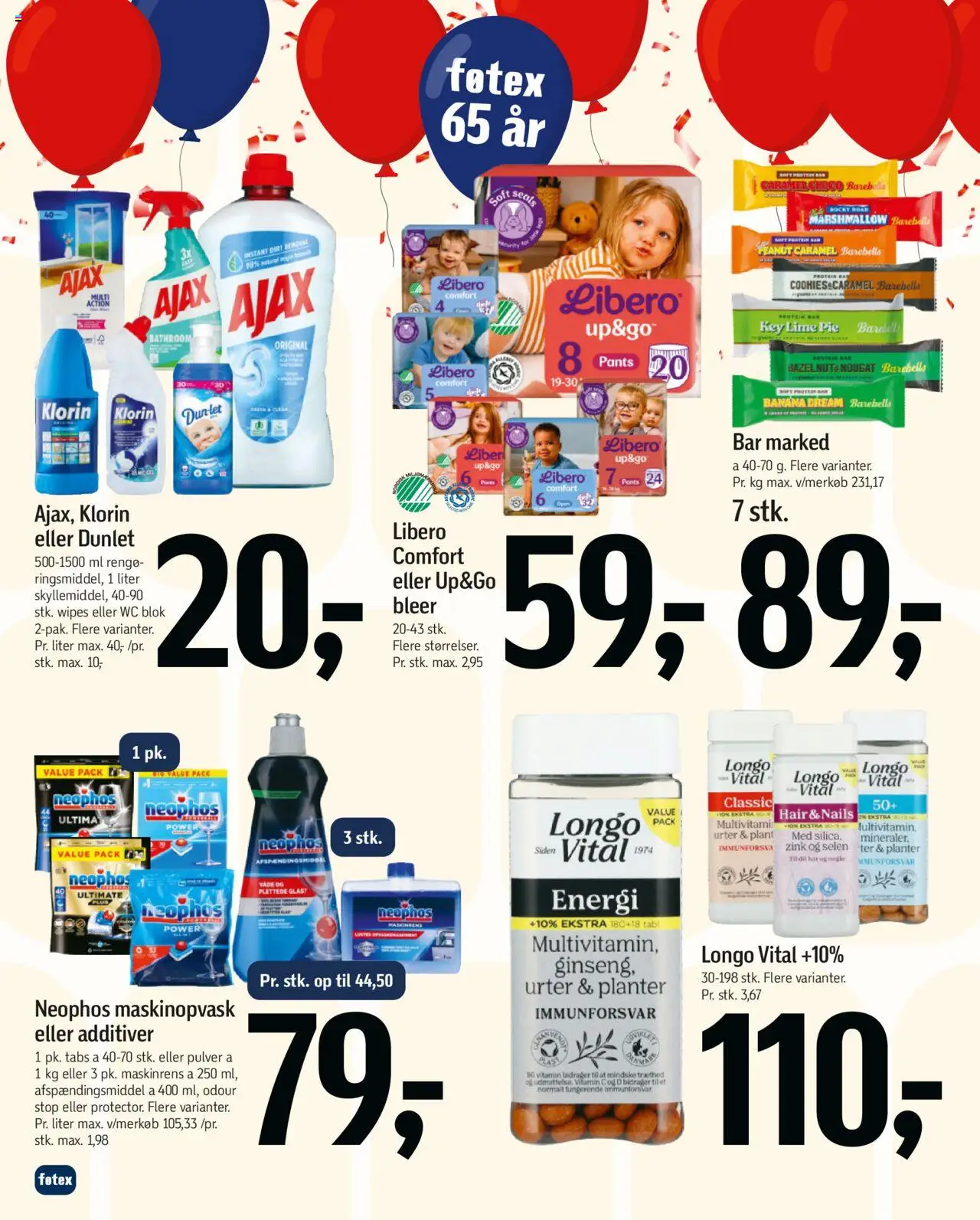 Føtex tilbudsavis – gyldig fra 03.10.2025 | Side: 9 | Produkter: WC blok, Lime, Nougat