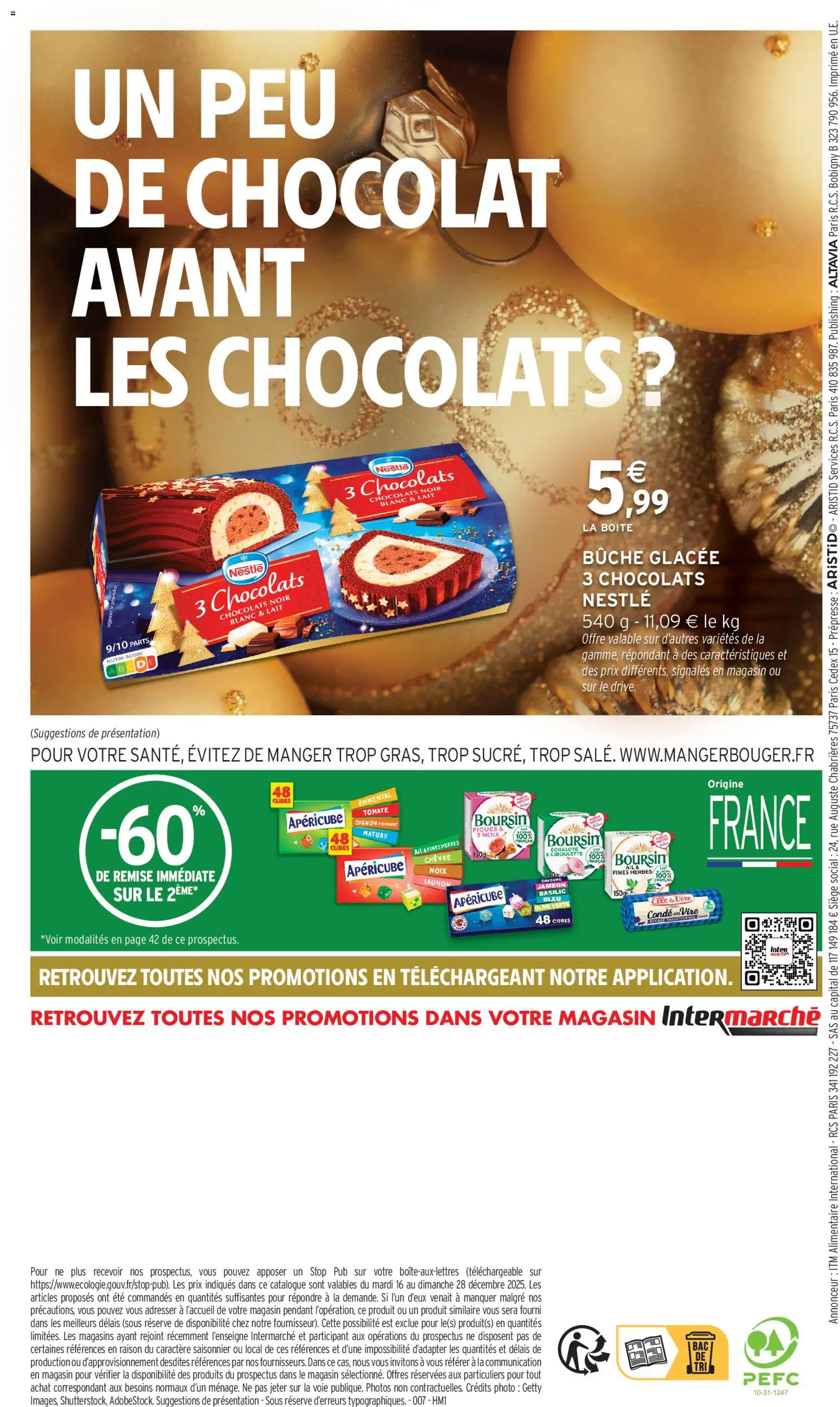 {H1} | Page: 48 | Produits: Emmental, Lait, Chocolat, Jambon