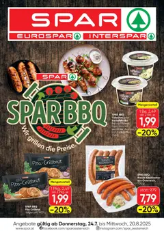 Vorschau von dem Prospekt - Spar Wir grillen die Preise gültig ab 24.07.2025