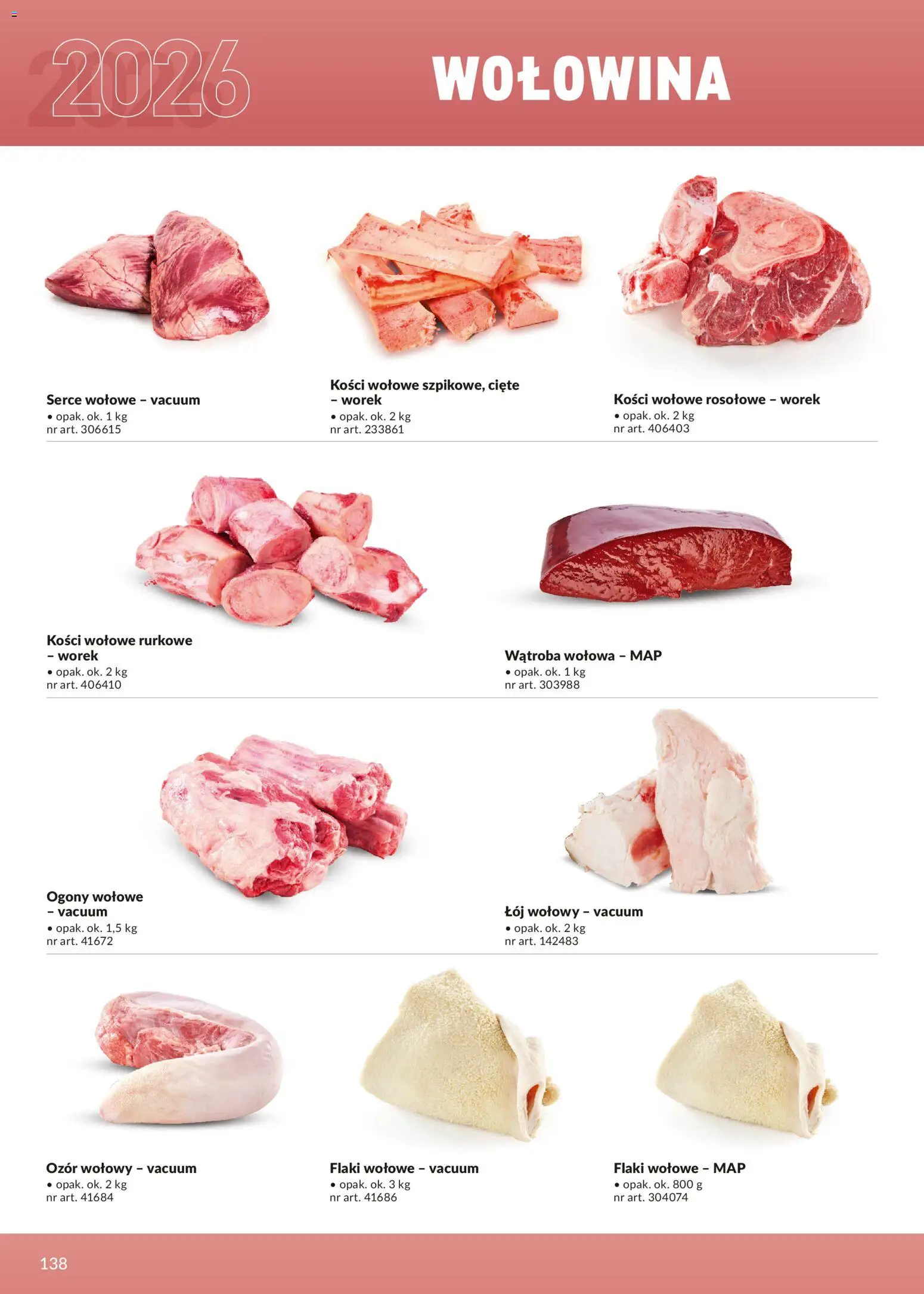 Makro Gazetka - Ultra fresh od 01.03.2026 | Strona: 138 | Produkty: Flaki, Flaki wołowe, Wołowina