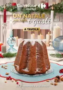 Anteprima del volantino Carrefour Market - Pranzo di Natale - Roma catalogo valido a partire dal 27.11.2025