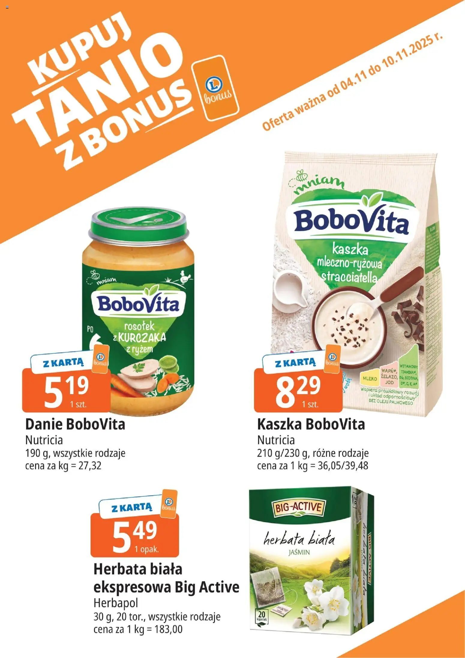 E.Leclerc Gazetka - Kłodzko kupony dodatkowe od 04.11.2025 | Strona: 7 | Produkty: Karta, Mleko, Herbata