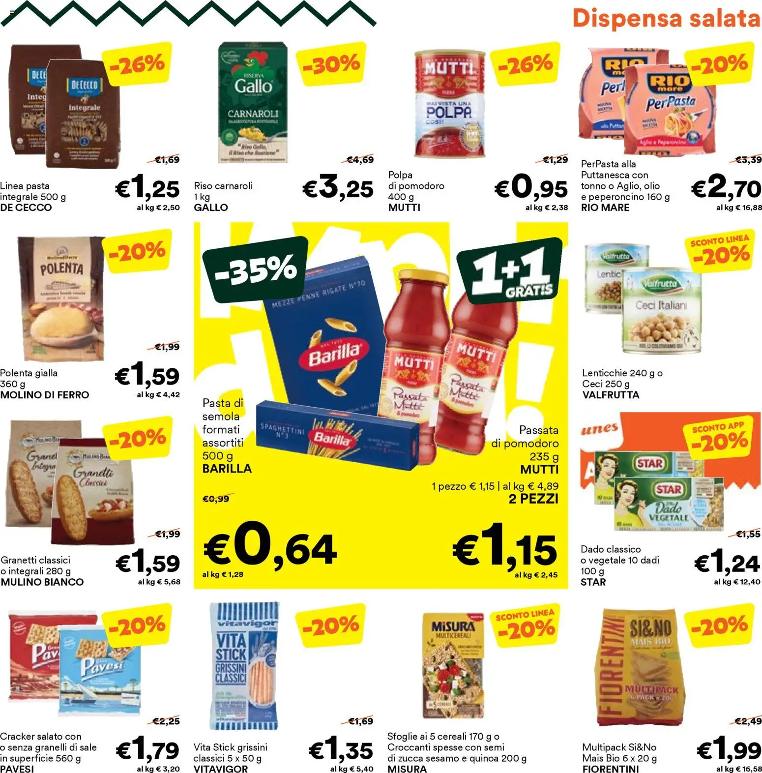 Volantino Unes del 31.12.2025 | Pagina: 17 | Prodotti: Riso Carnaroli, Pomodoro, Tonno, Mais