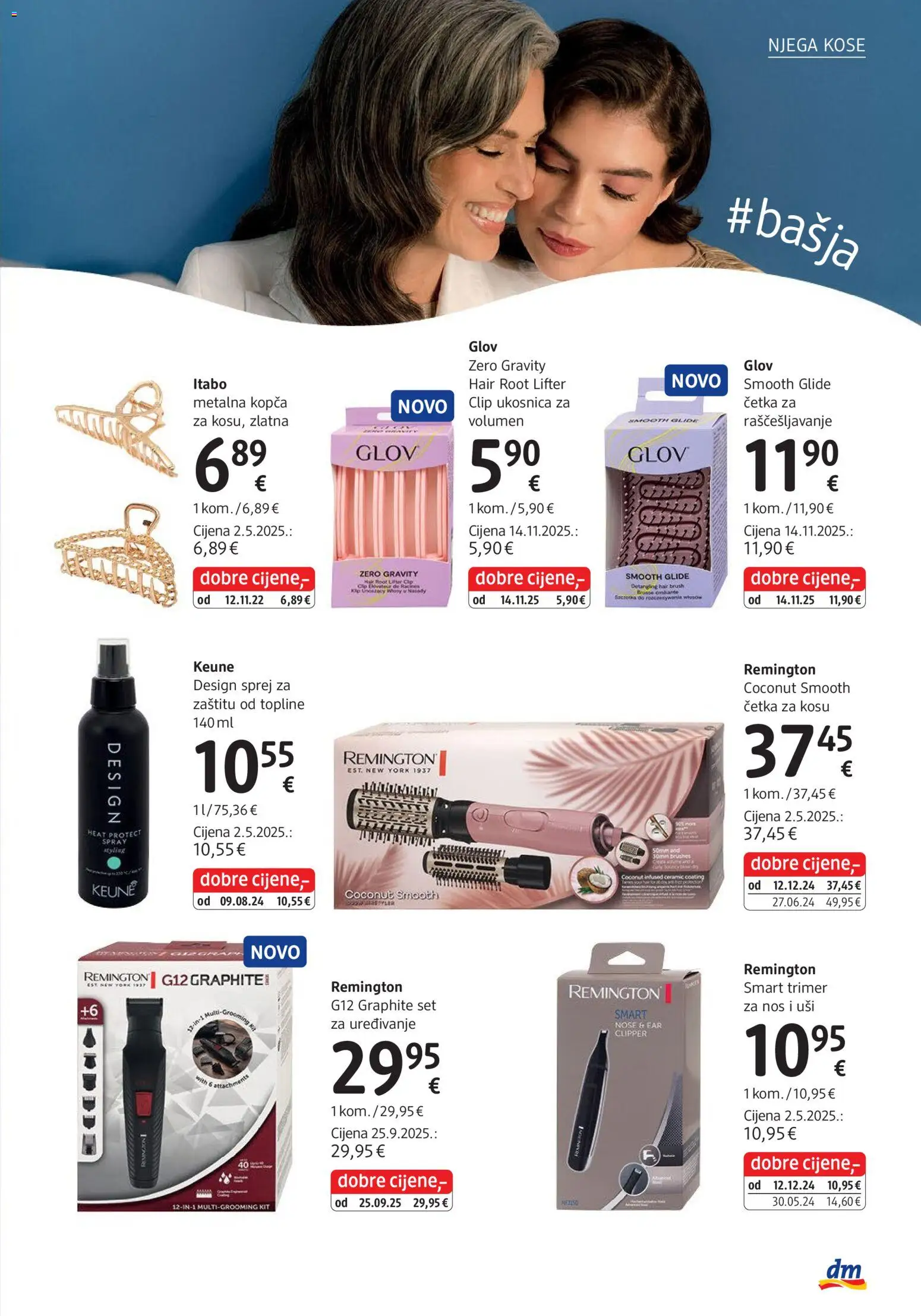 DM katalog | vrijedi od 11.12.2025 | Stranica: 25 | Proizvodi: Četka, Trimer, Četka za kosu