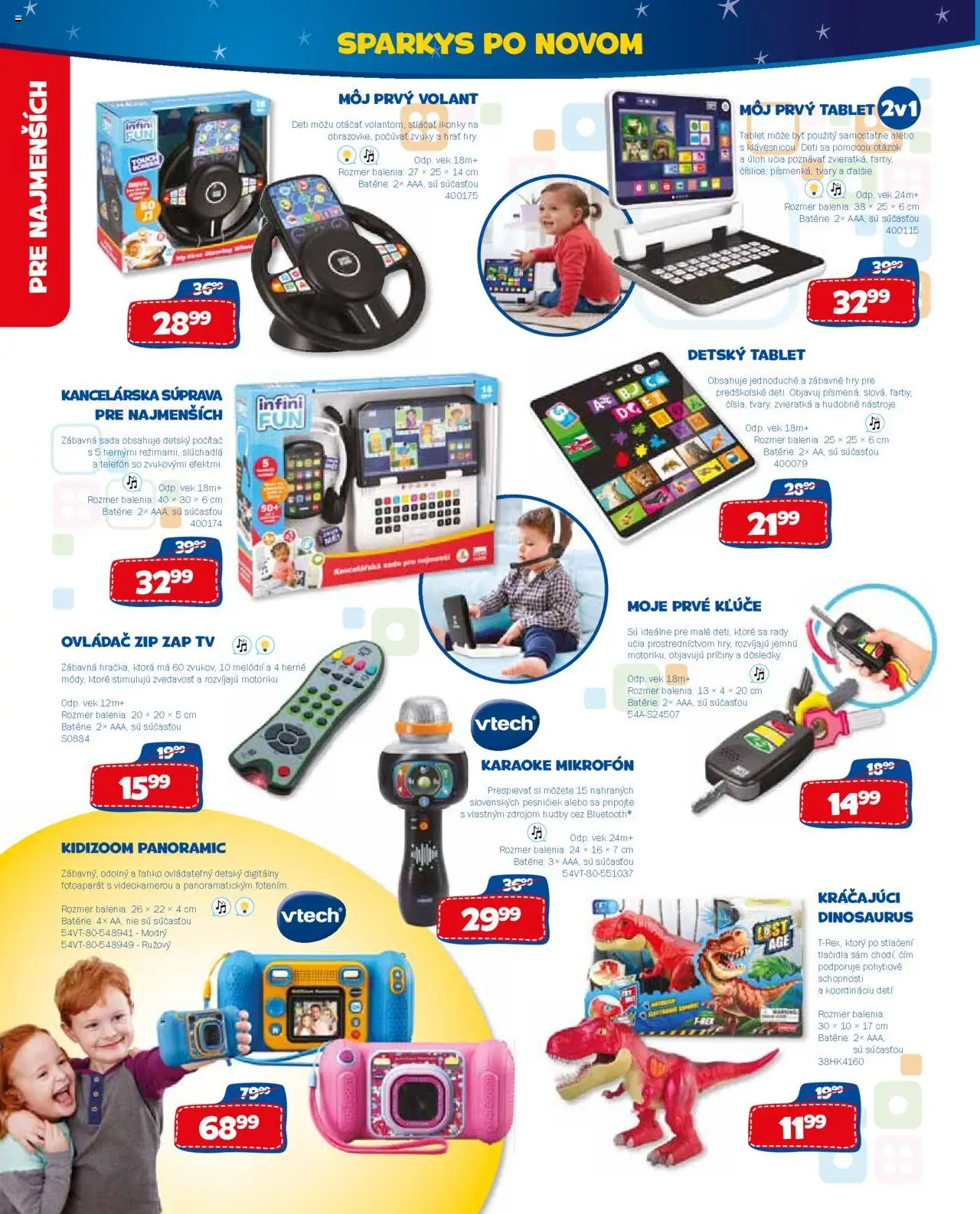 ALLTOYS letný katalóg │ platný od 26.06.2025 | Strana: 18 | Produkty: Tv, Detský tablet, Tablet, Telefón