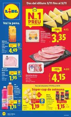 Vista previa Lidl folleto válido desde el 03.11.2025