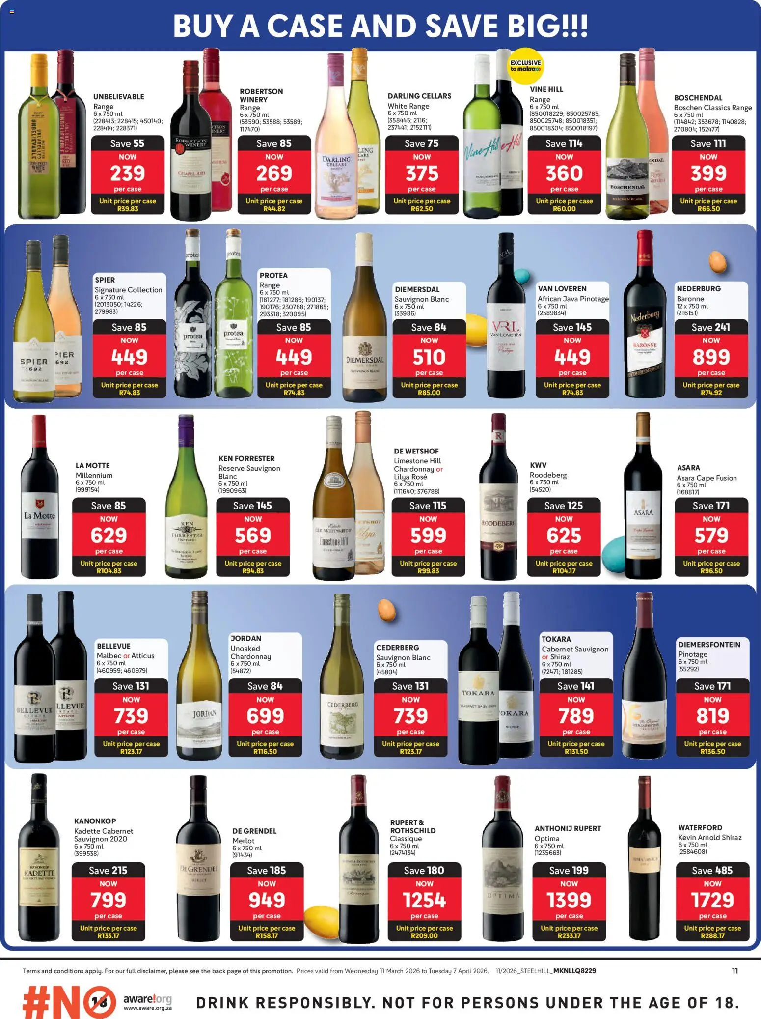 New Makro catalogue – valid from 11.03.2026 | Page: 11 | Products: Case