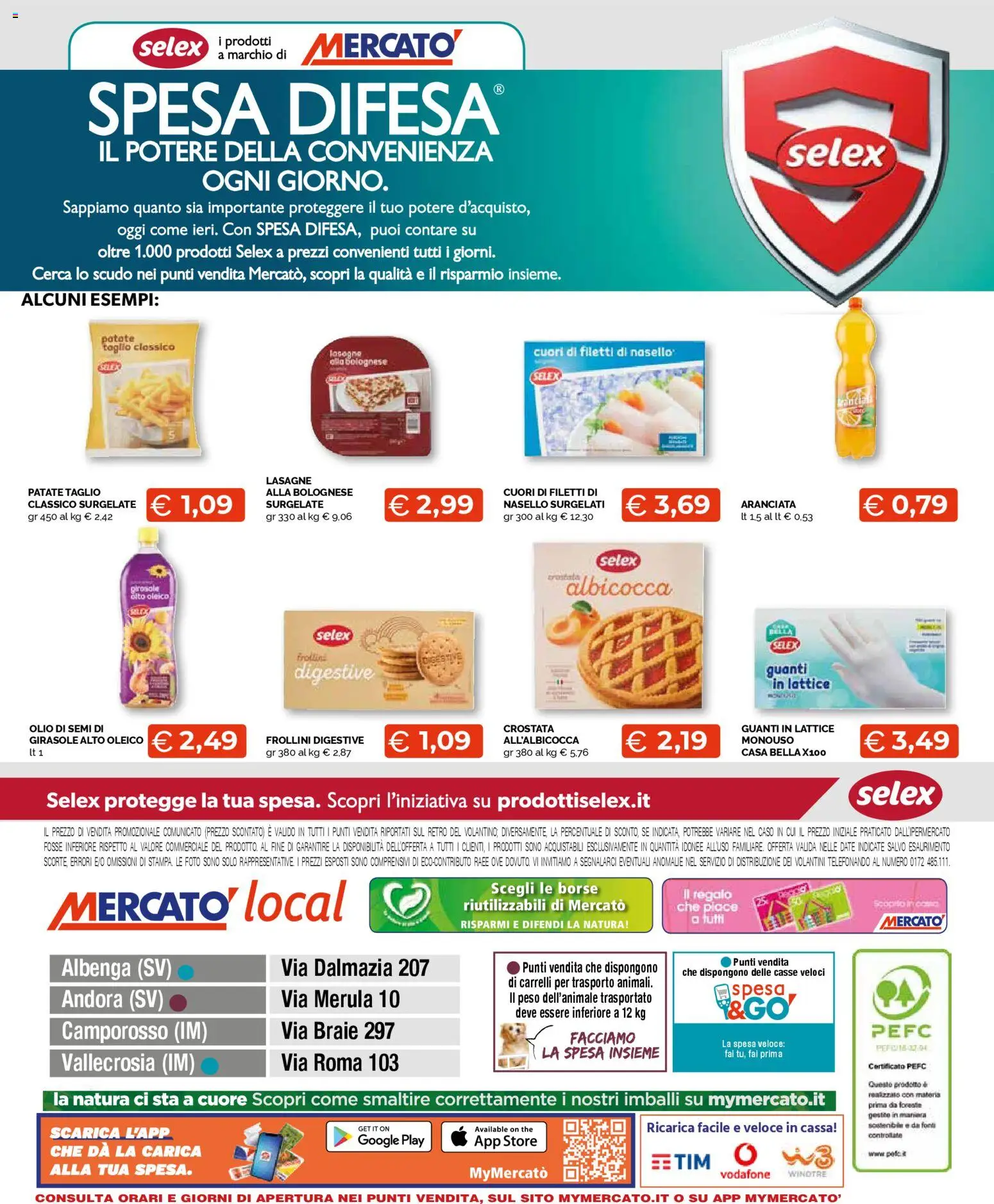 Volantino Mercatò del 26.01.2026 | Pagina: 12 | Prodotti: Patate, Guanti, The, Nasello