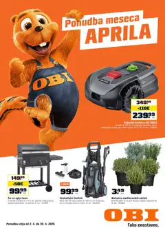 OBI katalog akcije – veljaven od 02.04.2026
