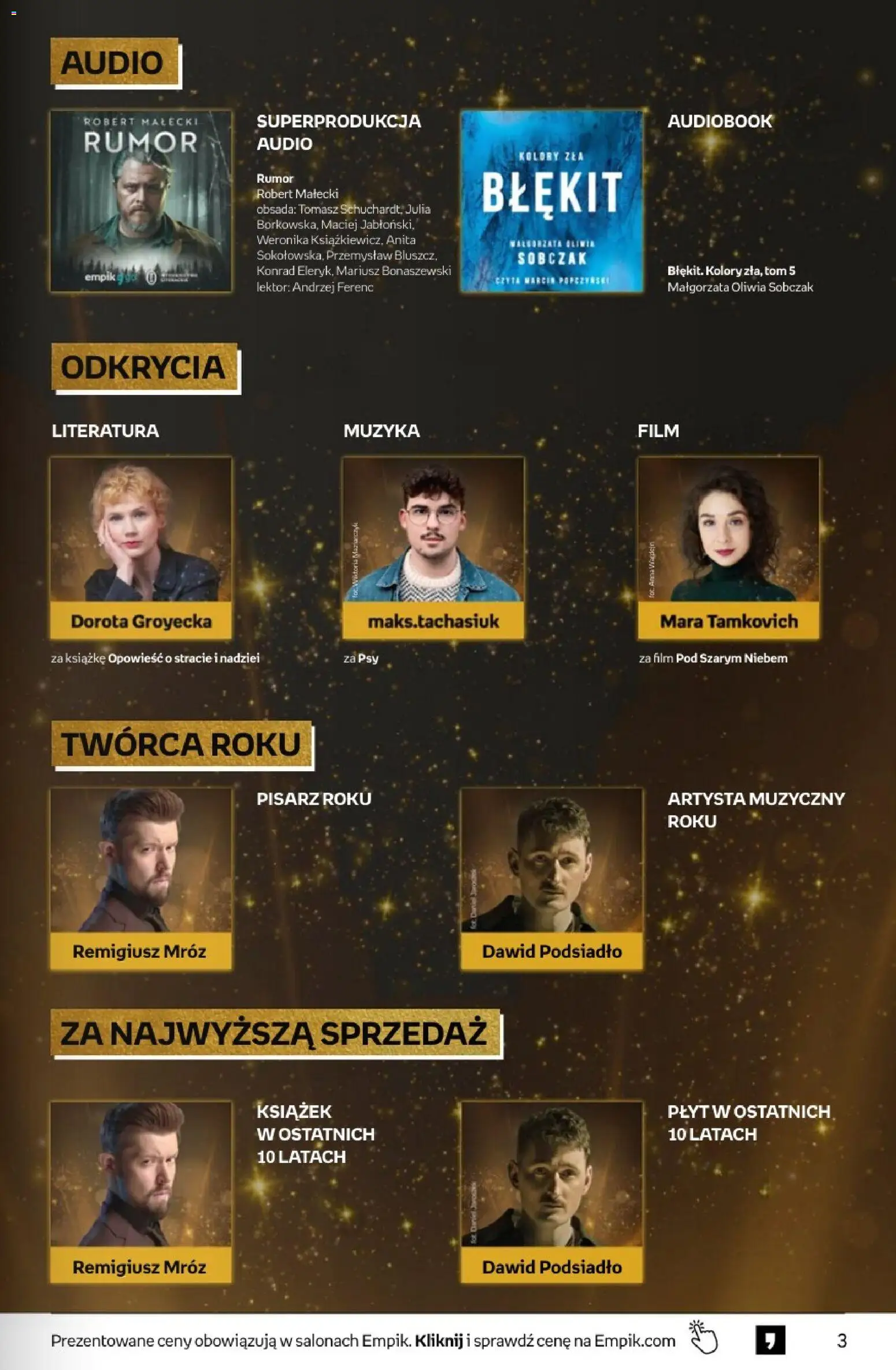 Empik promocje - Tom kultury Książki od 25.02.2026 | Strona: 3 | Produkty: Audio