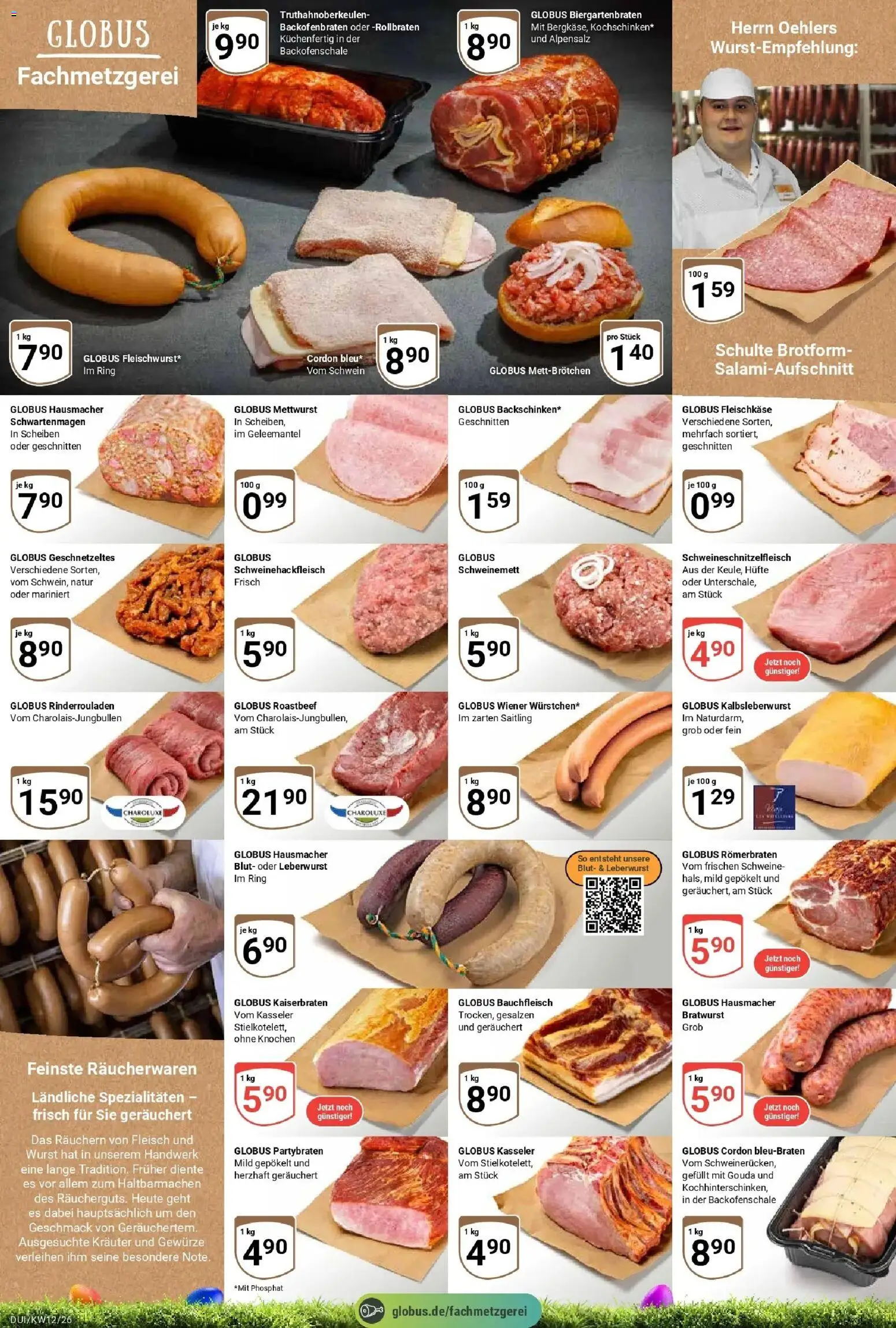 Globus prospekt Duisburg	 – gültig ab 15.03.2026 | Seite: 8 | Produkte: Gouda, Bratwurst, Wurst, Fleisch