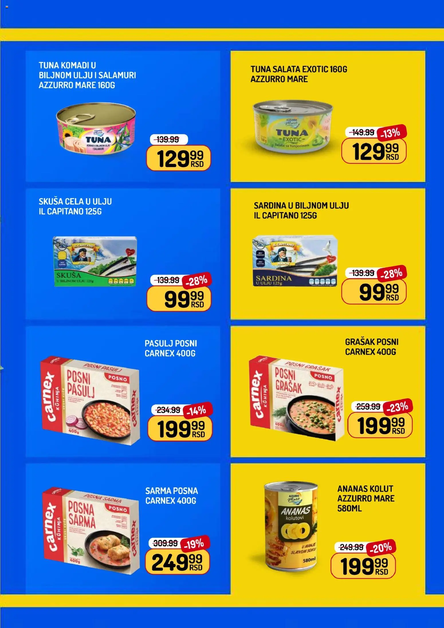 Aman katalog - važi od 20.02.2026 | Strana: 9 | Proizvode: Ananas, Salata, Grašak, Kuhinja