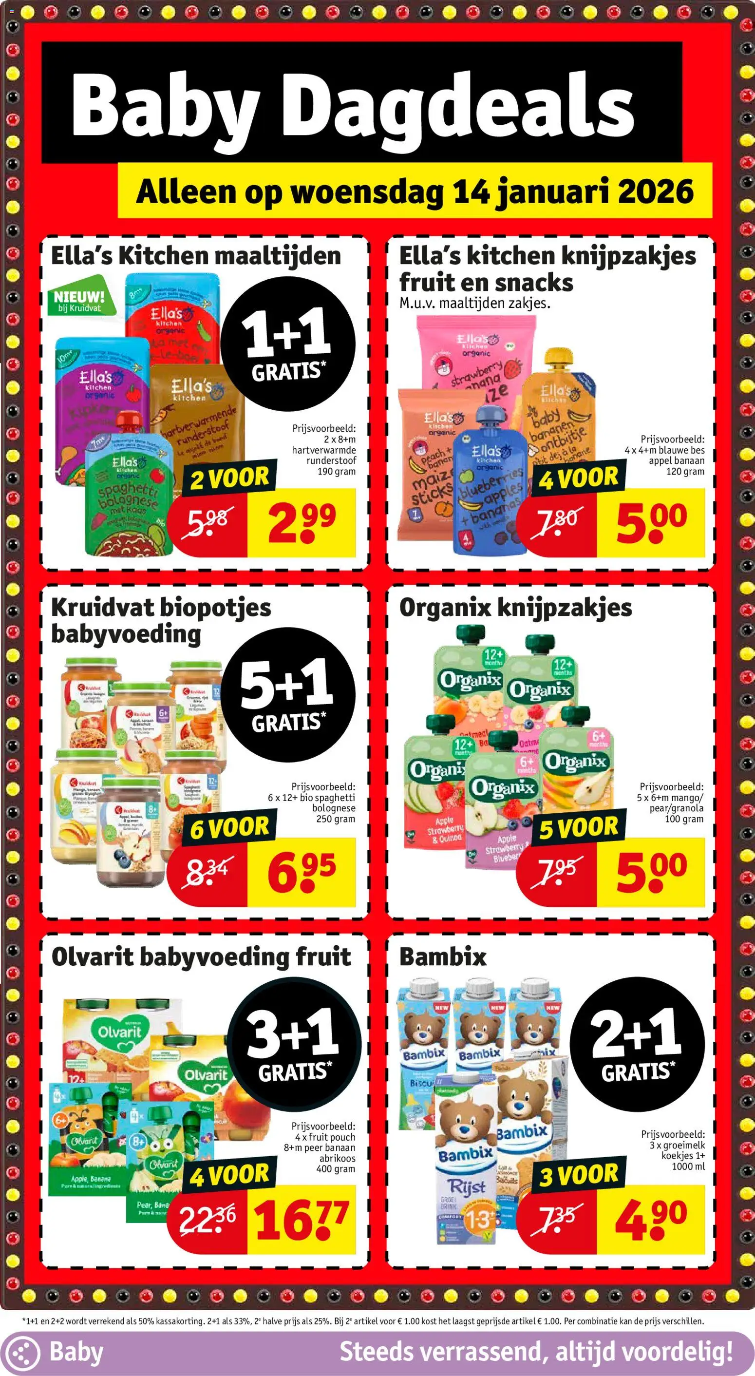 {H1} | Pagina: 6 | Producten: La, Fruit, Snacks, Kan