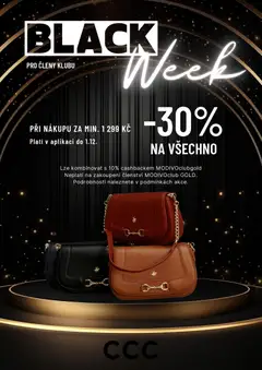 Náhled letáku CCC Black Friday od 26.11.2025