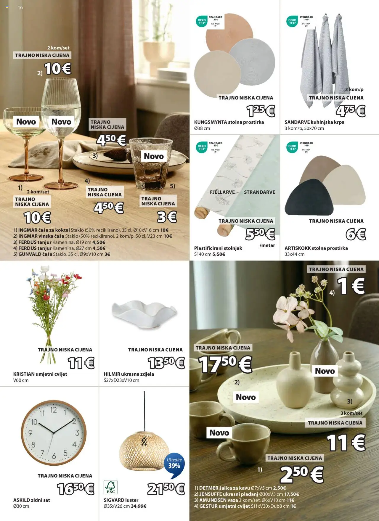 JYSK katalog | vrijedi od 10.09.2025 | Stranica: 16