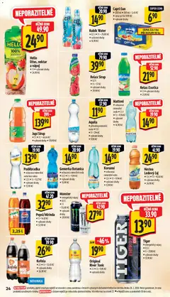 Náhled letáku Albert leták - Supermarket od 04.03.2026 | Strana: 34 | Produkty: Mattoni, Voda, Pepsi, Kofola