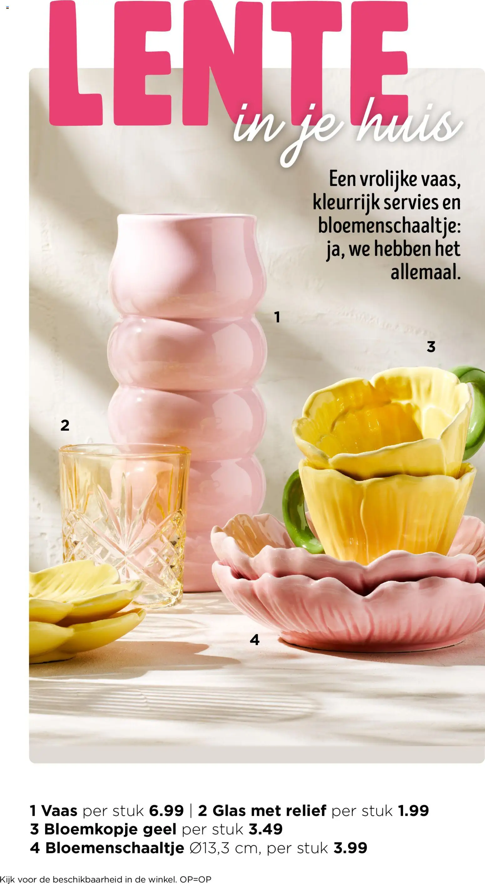 {H1} | Pagina: 38 | Producten: Servies, Vaas