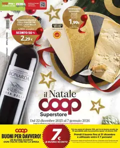 Anteprima del volantino COOP Superstore - Cassano d'Adda catalogo valido a partire dal 22.12.2025