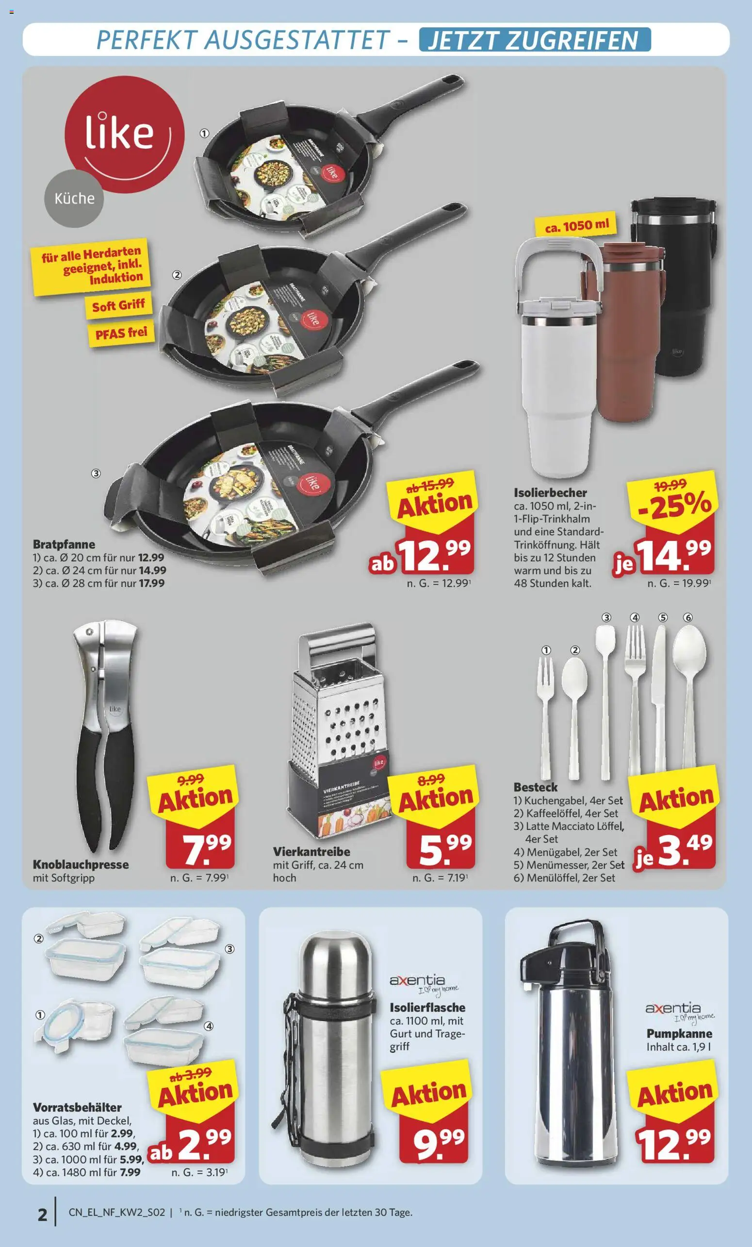 Combi - Sonderangebote – gültig ab 05.01.2026 | Seite: 2 | Produkte: Küche