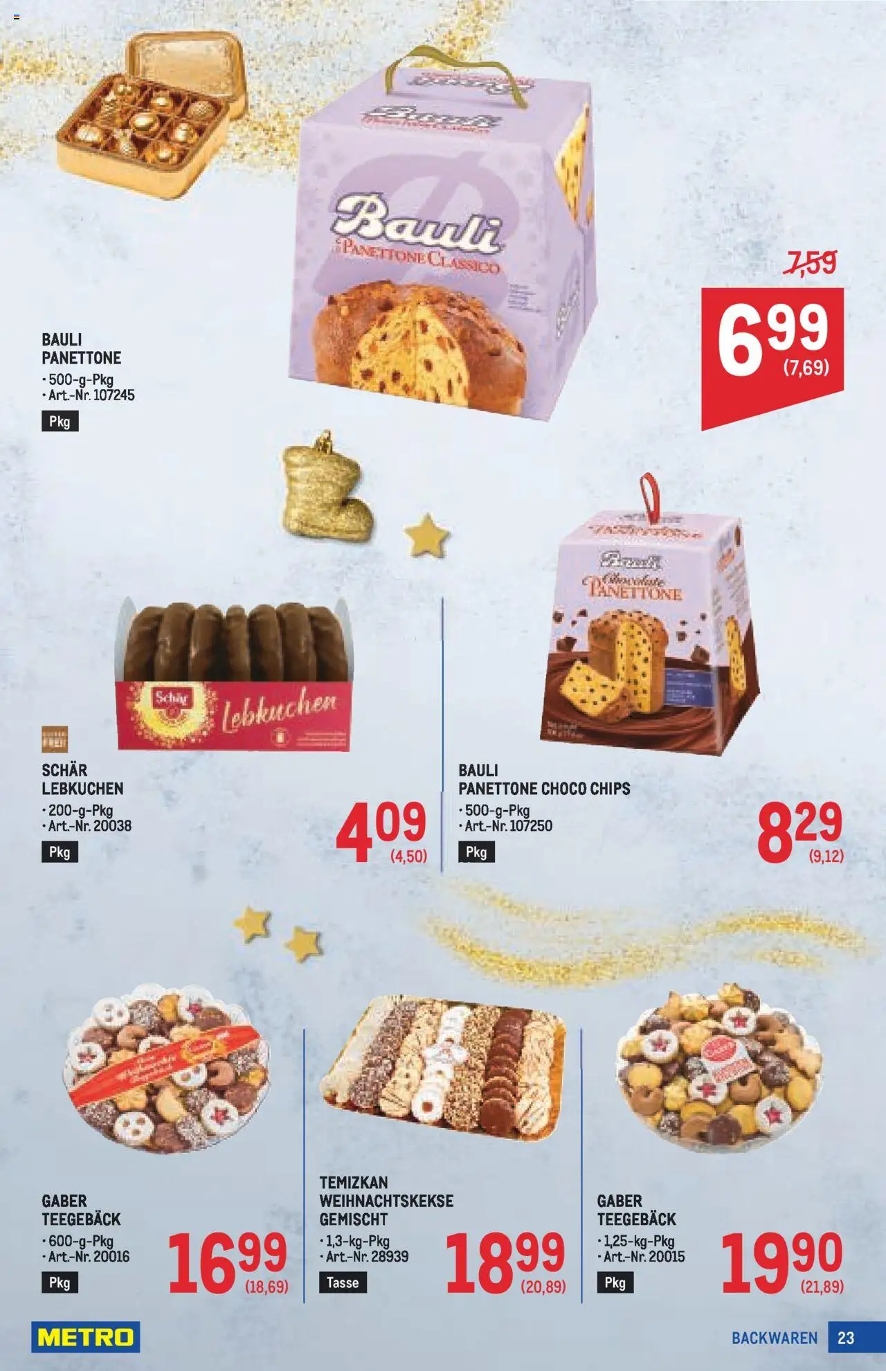 Metro  Deko & Geschenke gültig ab 16.10.2025 | Seite: 23 | Produkte: Chips