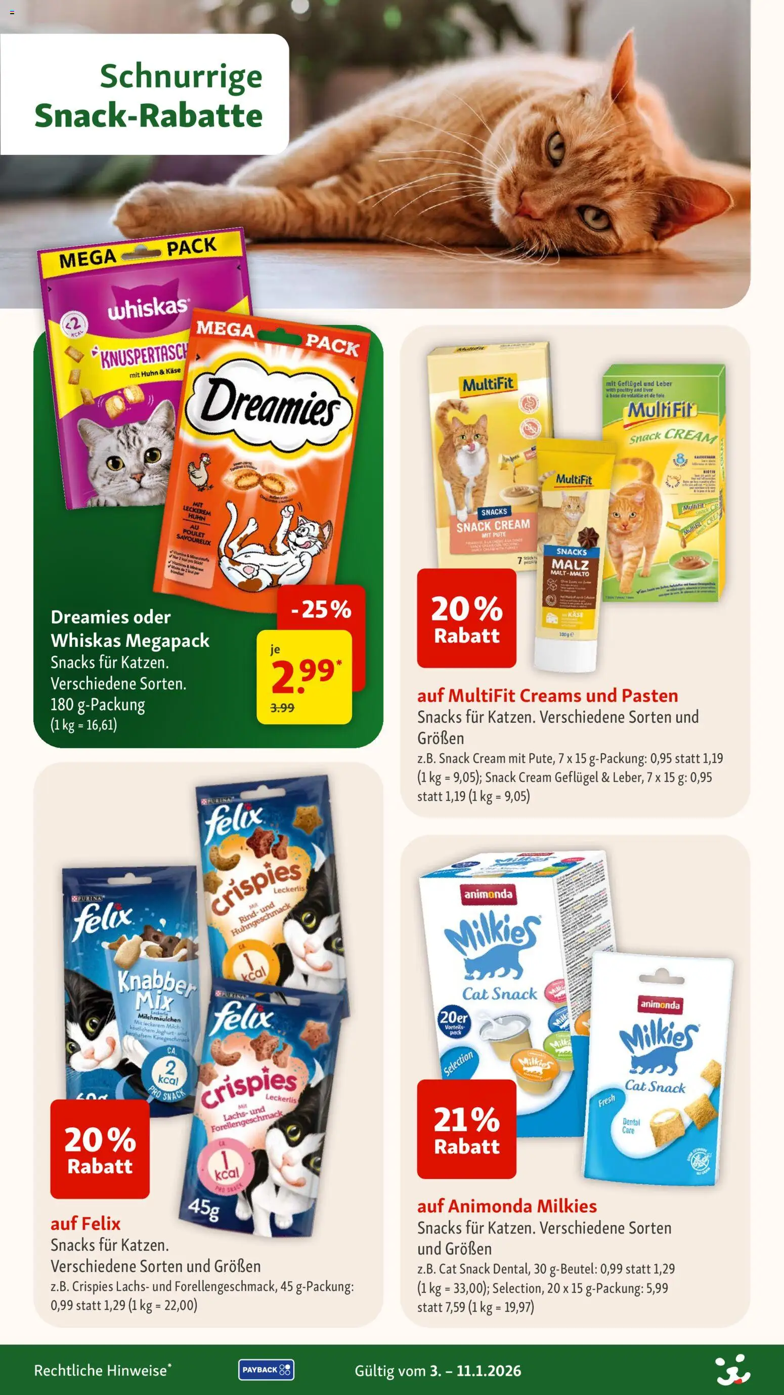 Fressnapf Aktionen – gültig ab 03.01.2026 | Seite: 10 | Produkte: Milch, Käse, Joghurt, Lachs