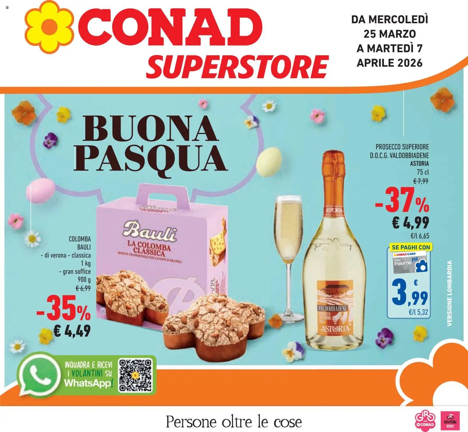 Volantino Conad del 25.03.2026 | Pagina: 1 | Prodotti: Prosecco