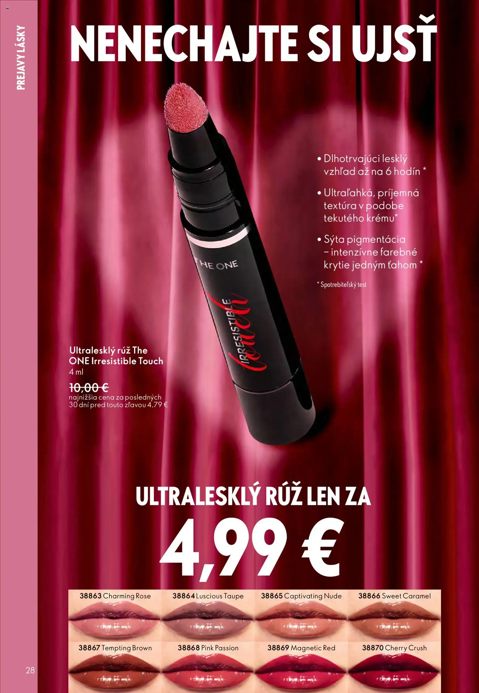 Nové Oriflame akcie – leták je platný od 21.01.2026 | Strana: 28