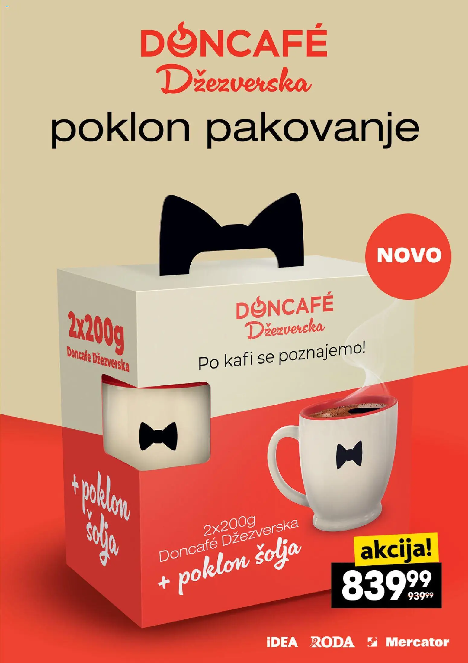 Idea katalog - važi od 06.11.2025 | Strana: 19 | Proizvode: Doncafe, Pakovanje, Šolja