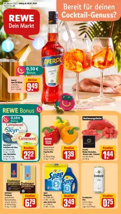 Rewe Prospekt 	 gültig ab dem 28.07.2025