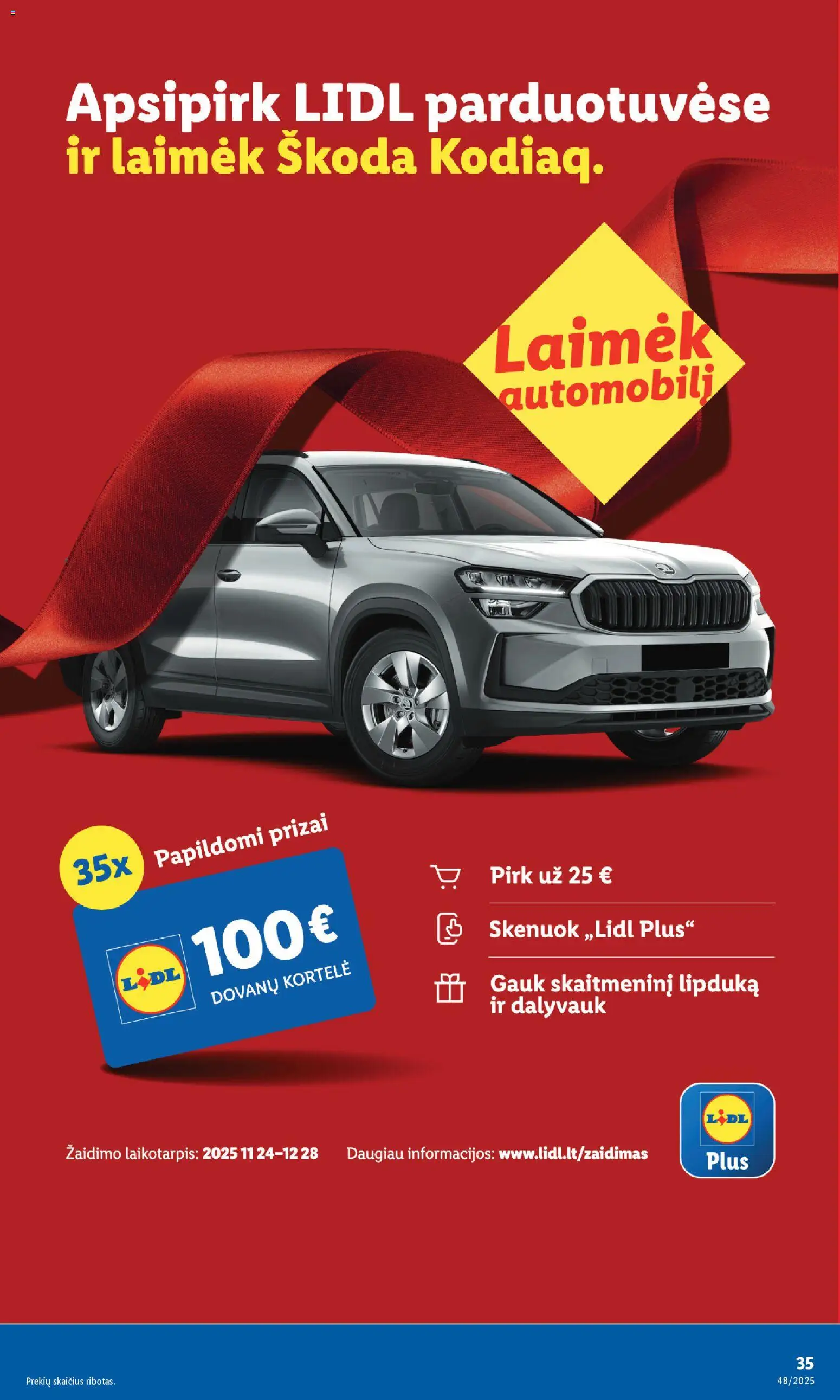 LIDL akcijos nuo 24.11.2025 | Puslapis: 35