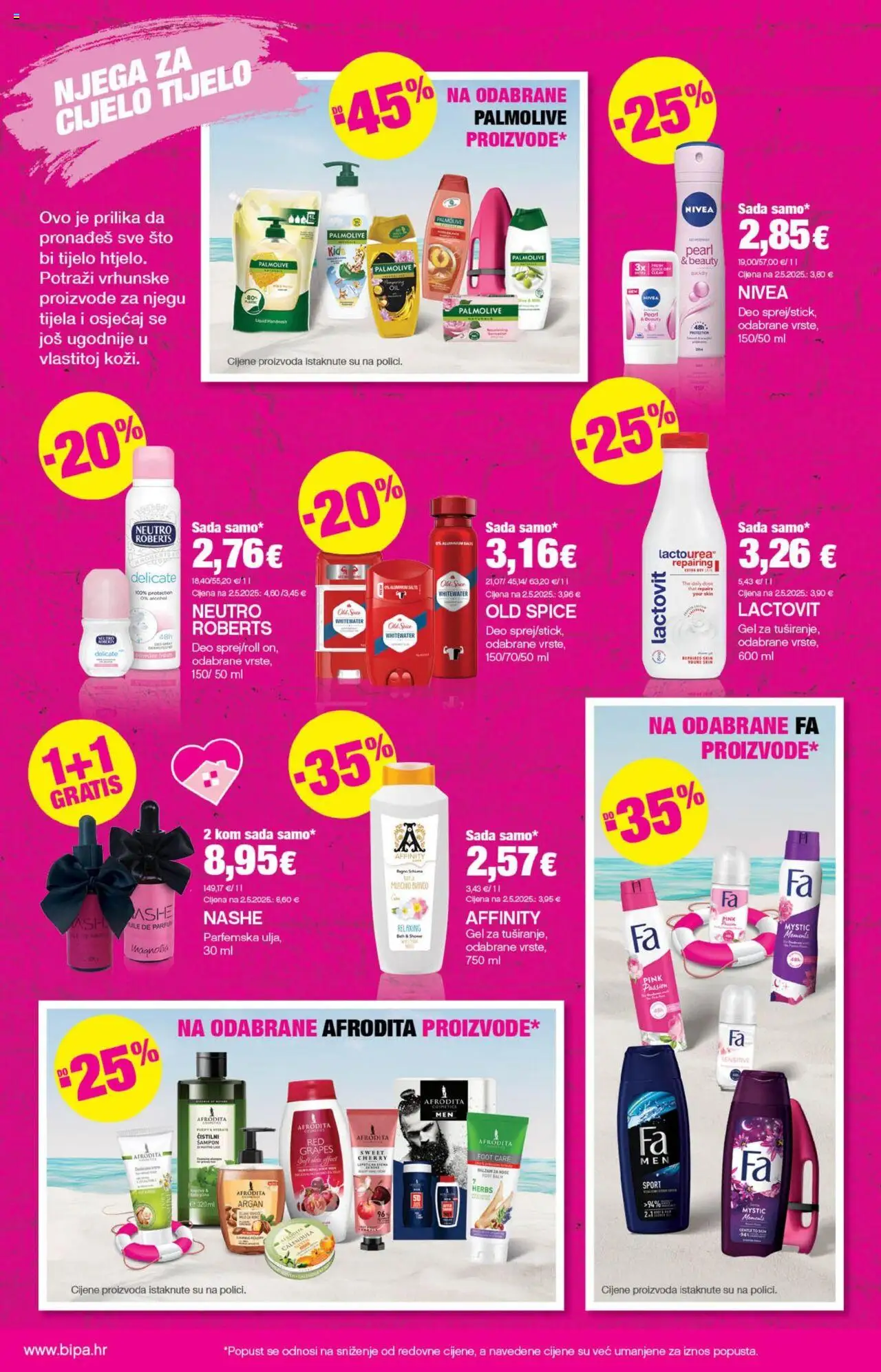 Bipa katalog | vrijedi od 21.08.2025 | Stranica: 6 | Proizvodi: Šampon, Nivea, Old Spice