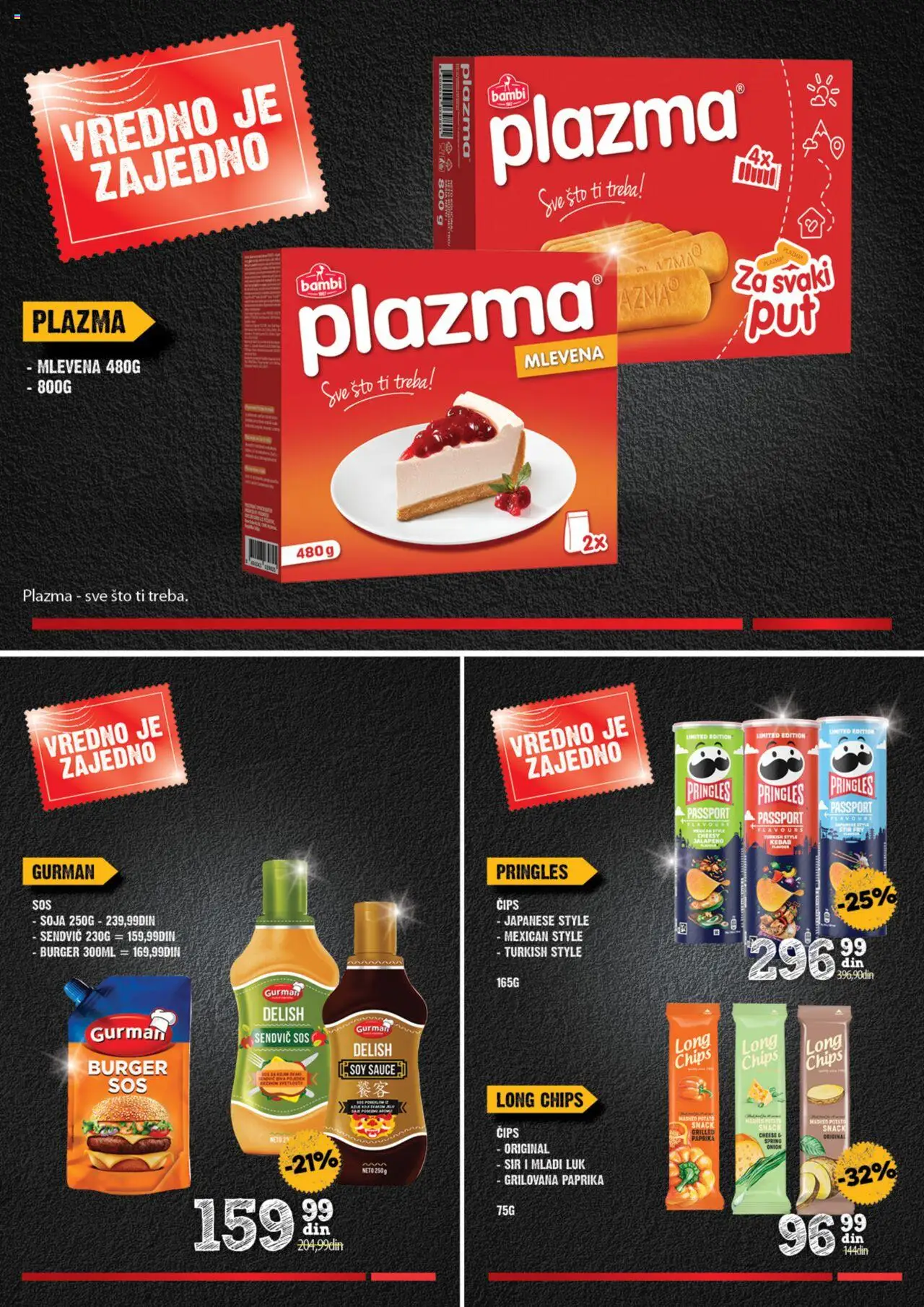 Idea katalog - važi od 16.10.2025 | Strana: 13 | Proizvode: Burger, Paprika, Pringles, Sir