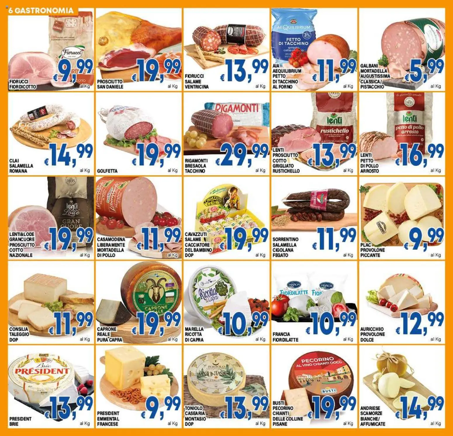 Volantino DEM del 27.12.2025 | Pagina: 6 | Prodotti: Arrosto, Salame, Forno, Emmental