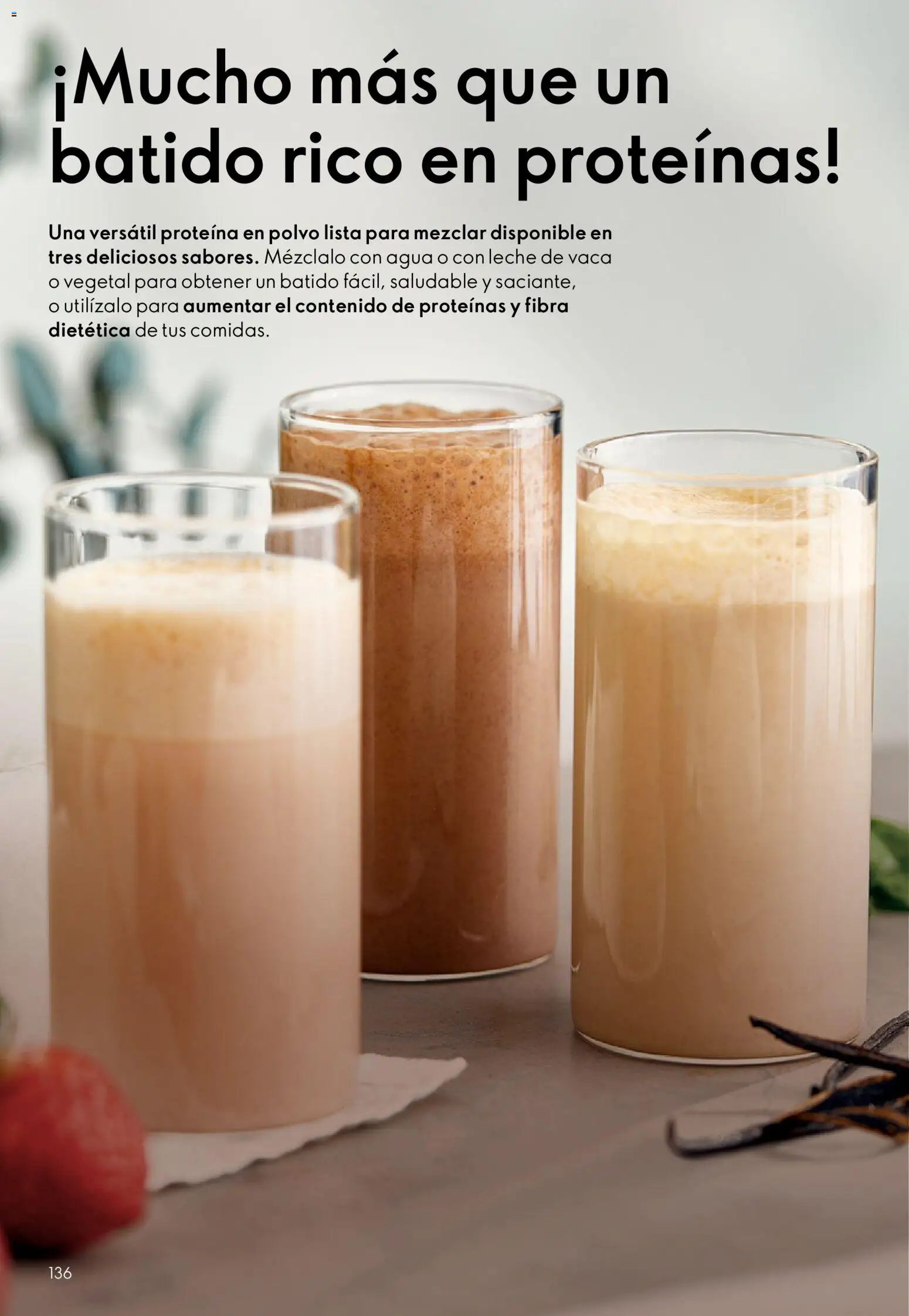 Oriflame - Catálogo Campaña 3 │ válido desde el 18.02.2026 | Página: 136 | Productos: Polvo, Leche