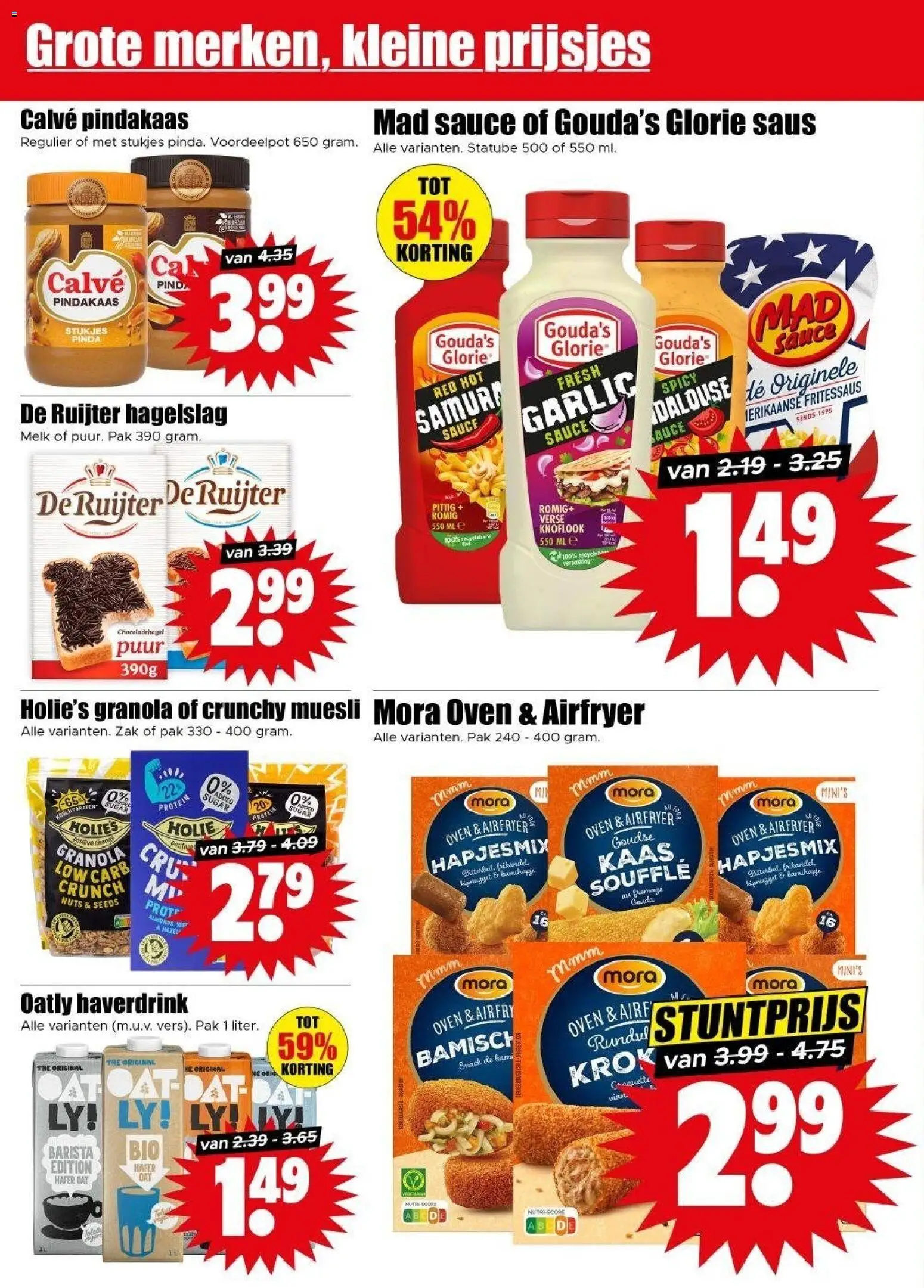 {H1} | Pagina: 28 | Producten: Biefstuk, Prei, Kip, Mango