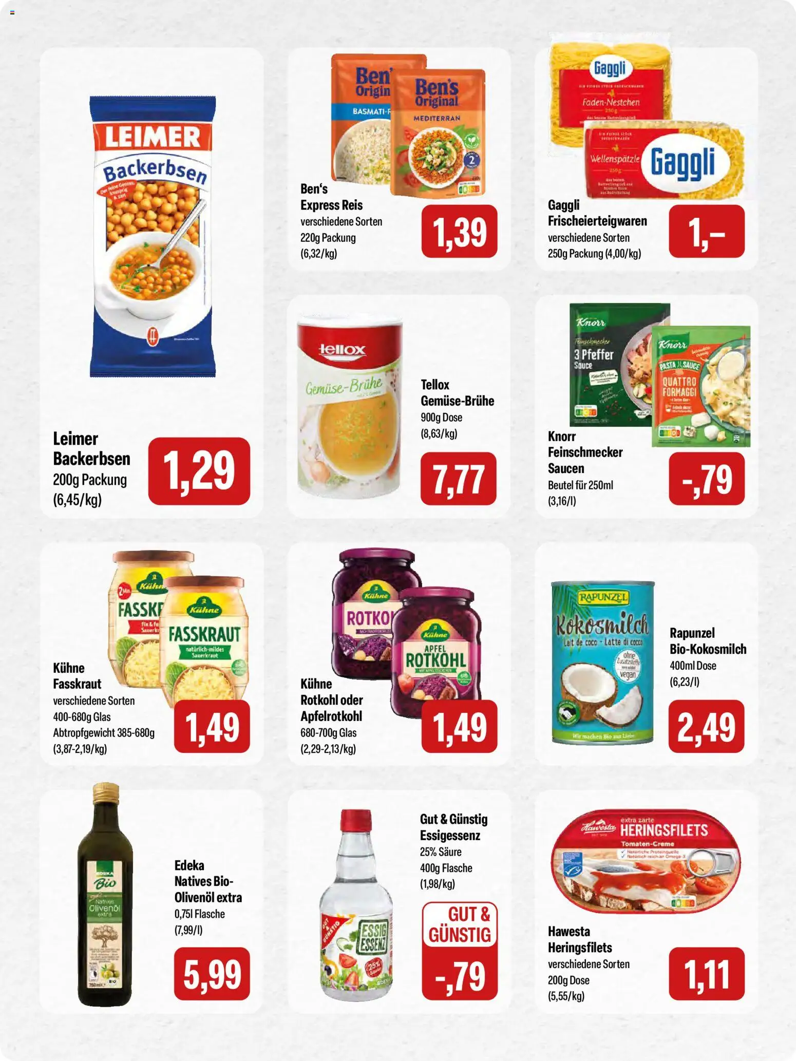 Feneberg Angebote – gültig ab 15.01.2026 | Seite: 12 | Produkte: Rotkohl, Olivenol, Pfeffer, Pasta