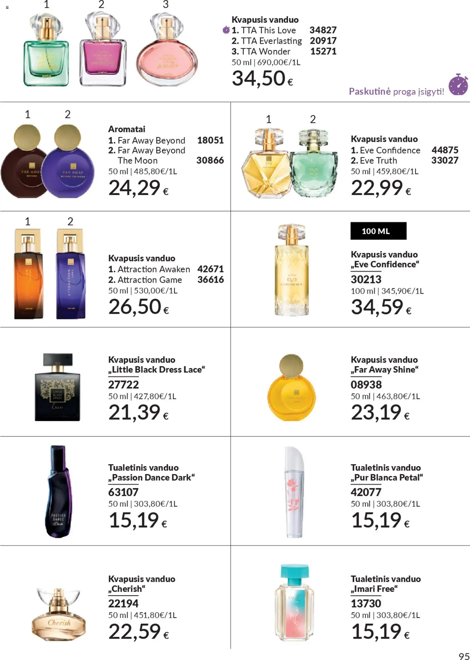 AVON akcijos nuo 01.04.2026 | Puslapis: 95